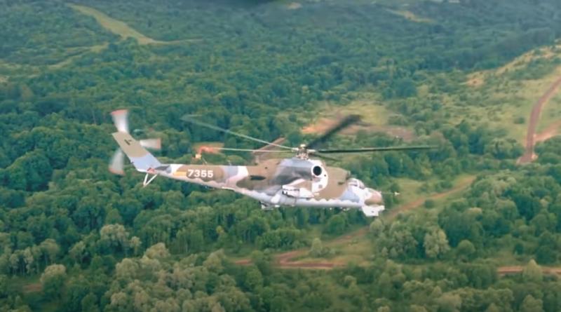 Egy ukrán drón sikeresen megsemmisített egy orosz helikoptert.