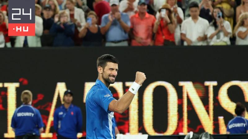 Djokovic egy Federer által felállított rekordot hagyott maga mögött | 24.hu