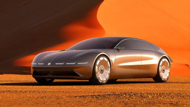 A Buick úgy idézi fel az ötvenes évek hangulatát, hogy közben mentes a króm csillogásától.