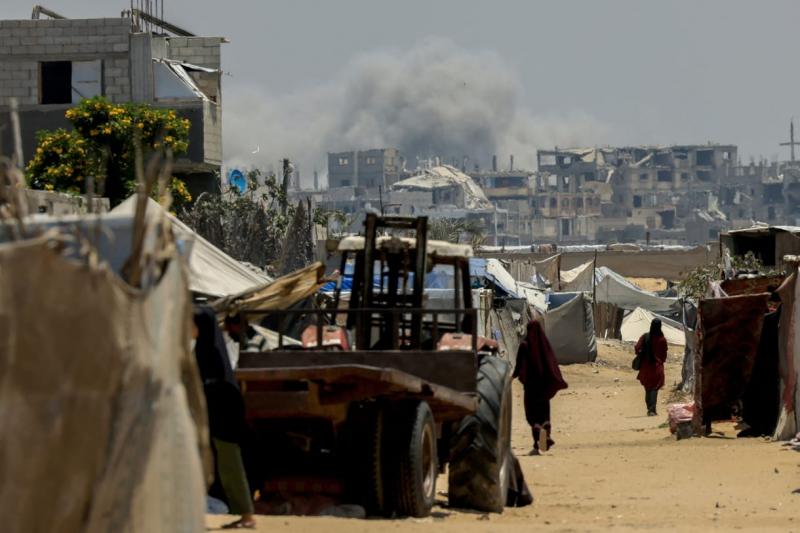 Trump békéje véget ért? Izrael légicsapást hajtott végre Gázában.